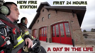 First 24 Hours in a New Fire Station  A Day in the Life [upl. by Ardel]