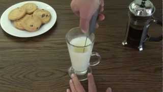 Aerolatte  The Original Steam Free Milk Frother [upl. by Leafar]