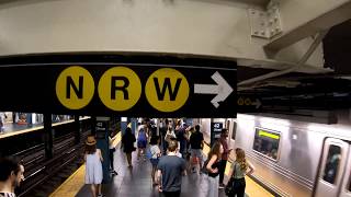 ⁴ᴷ The Busiest NYC Subway Station Times Square–42nd StreetPort Authority Bus Terminal [upl. by Adnawak129]