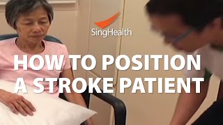 How To Position A Stroke Patient [upl. by Novad]