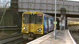 Half an Hour at 216  Birkenhead North Station 1022017  Class 507 508 terminus [upl. by Ashlee]