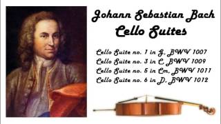 Johann Sebastian Bach  Cello suites in 432 Hz great for reading or studying [upl. by Harned]