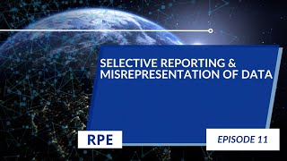 Selective Reporting amp Misrepresentation of Data  Episode 11  Research Ethics [upl. by Ynnos]