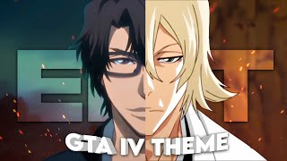 Aizen x Urahara  GTA IV Theme Edit [upl. by Amalburga]